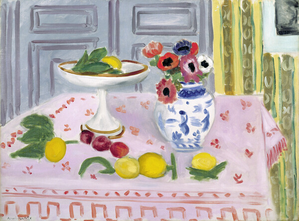 Sticker The Pink Tablecloth, 1925