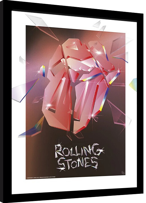 Framed poster The Rolling Stones - Hackney