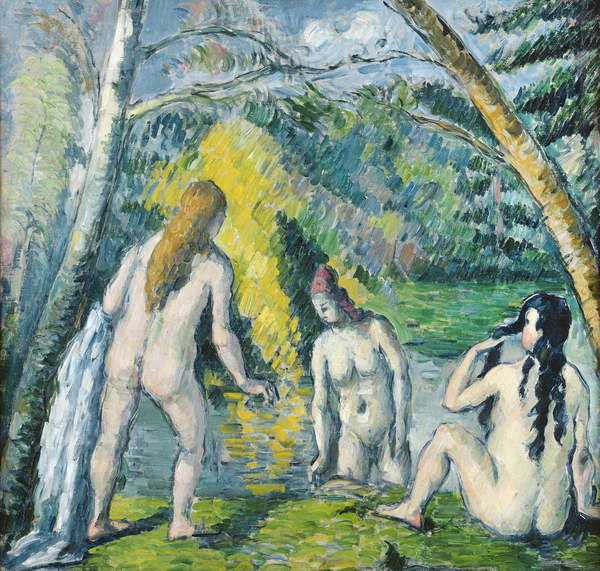 Naljepnica The Three Bathers, c.1879-82