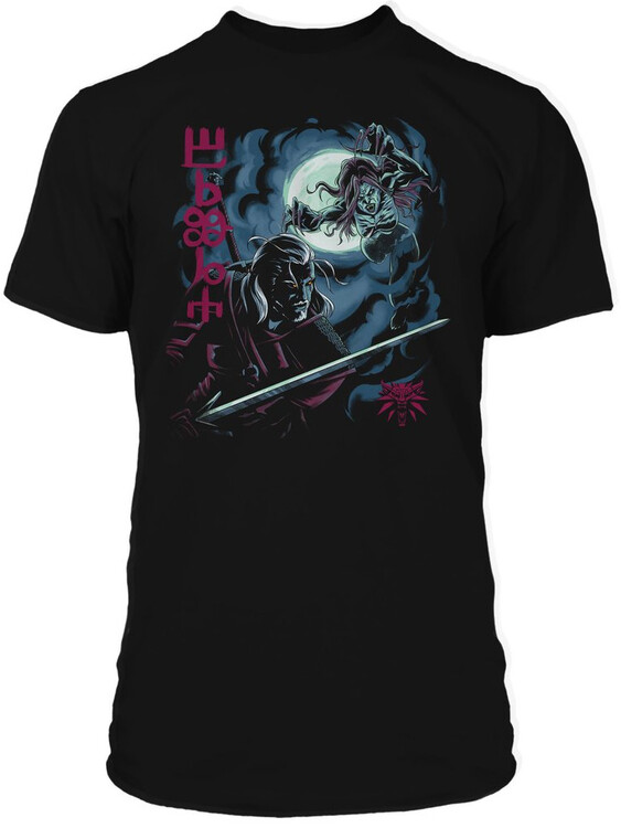 T-paita The Witcher 3 - Hunting the Bruxa