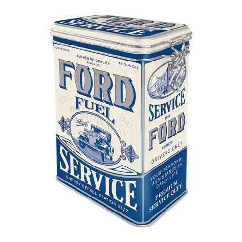 Tin can with clip Ford - Fuel Service