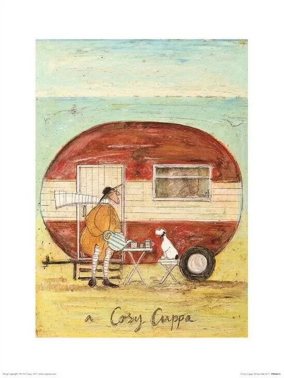 Umjetnički tisak Sam Toft - A Cosy Cuppa
