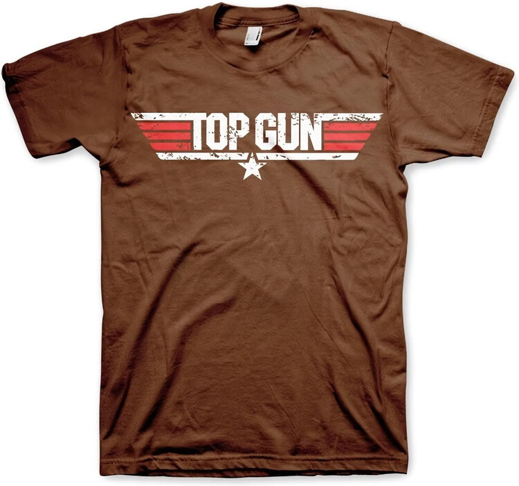 Camisola Top Gun - Distressed Logo