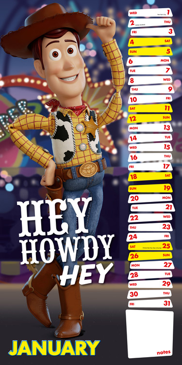 Toy Story 4 Wall Calendars 2022 Large Selection