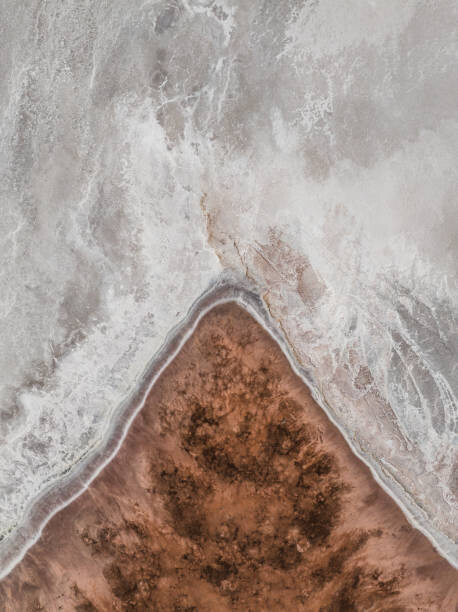 Αυτοκόλλητο Triangular shaped land mass at the