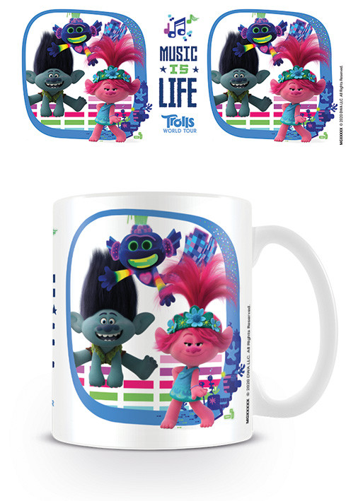 Mug Trolls World Tour Music Is Life Tips For Original Gifts