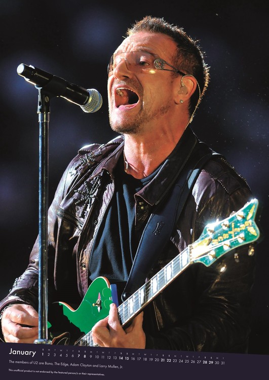 Calendar 2021 U2