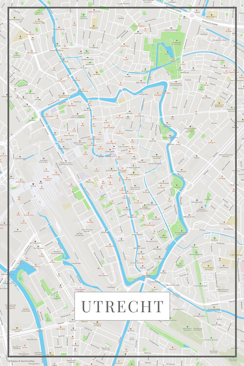 Sticker Utrecht color