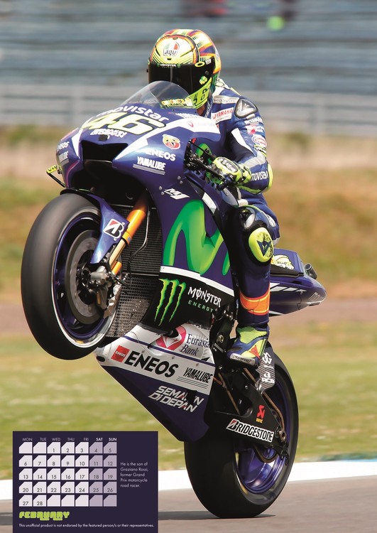 Calendar 2021 Valentino Rossi