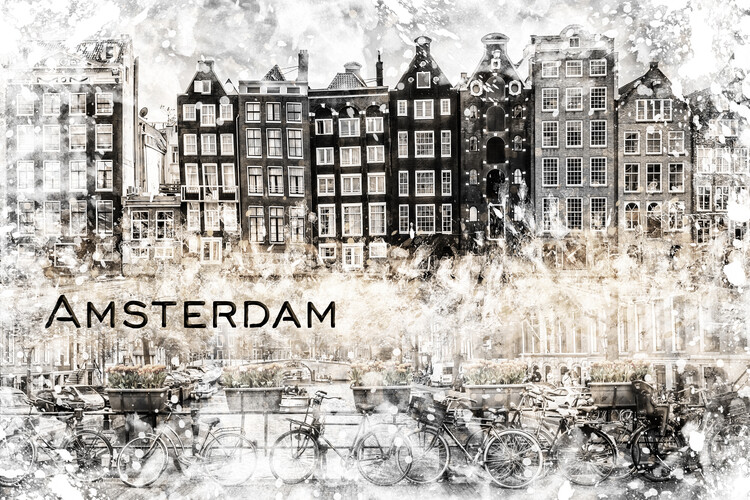 Valokuvatapetti AMSTERDAM Collage