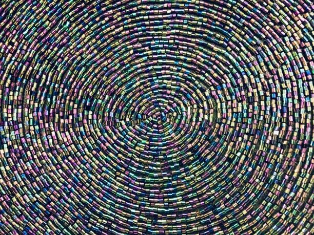 Valokuvatapetti Beaded Radial Symmetry