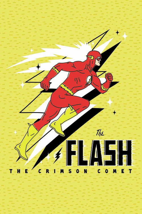 Valokuvatapetti Flash - Crimson Comet