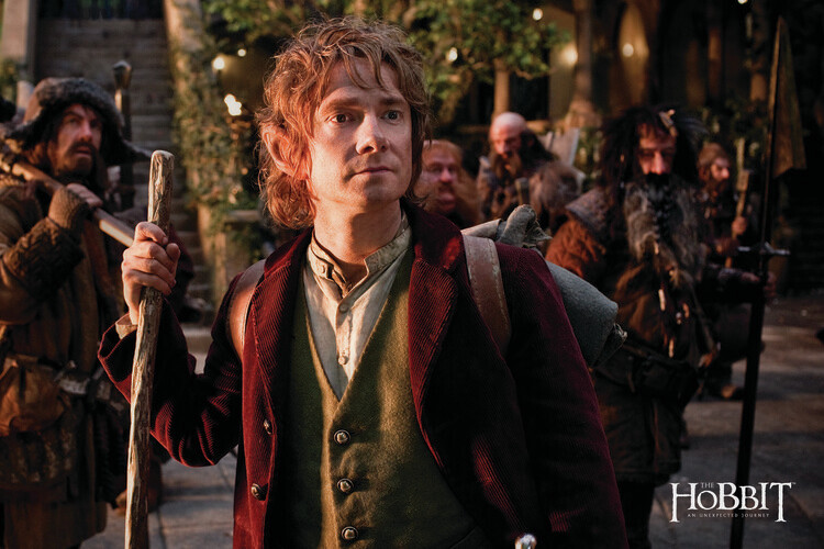 Valokuvatapetti Hobbit - Bilbo Baggins