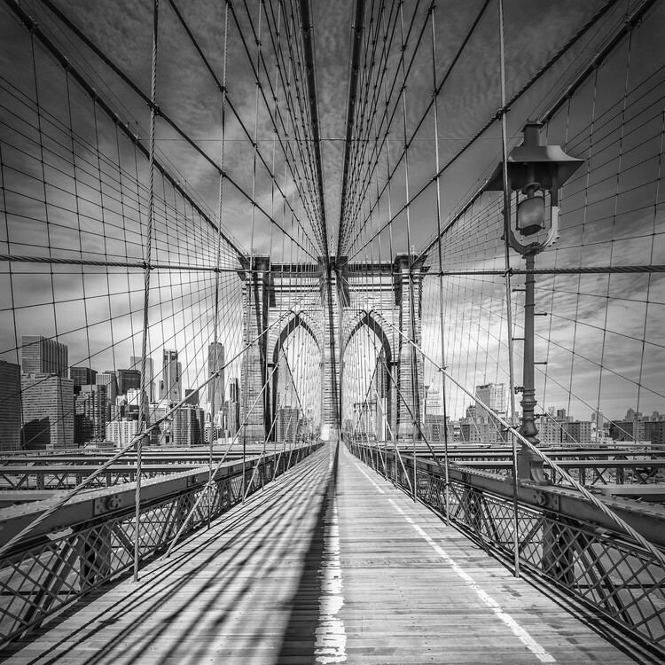 Valokuvatapetti NEW YORK CITY Brooklyn Bridge
