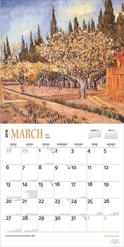 Calendar 2021 Vincent van Gogh