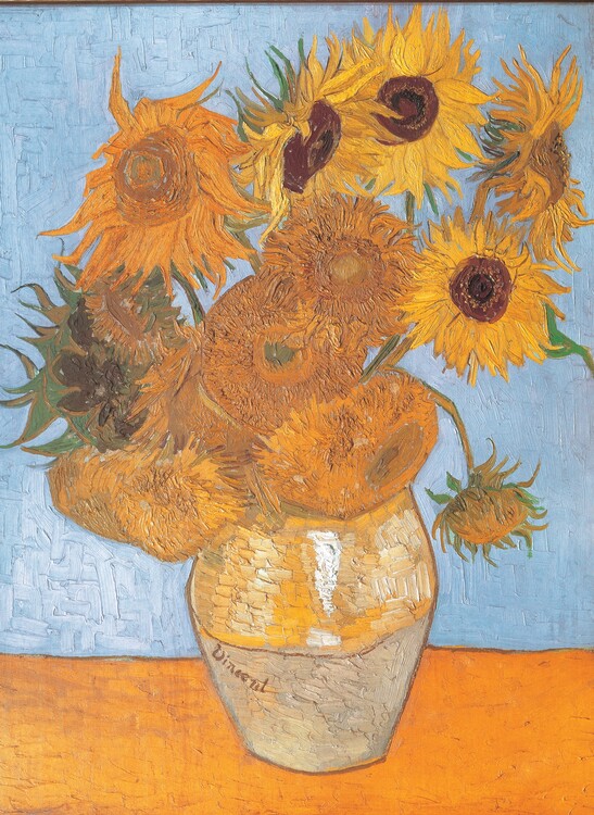 Vincent Van Gogh Zonnebloemen Extra Large Art Poster