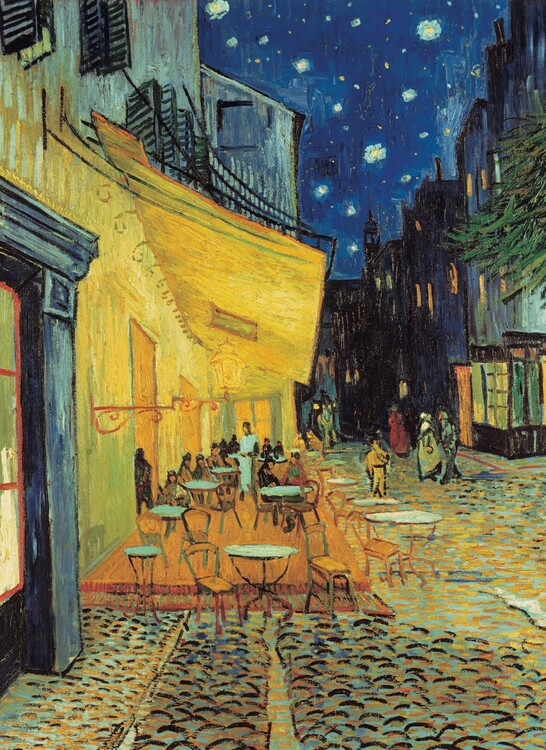 Puzzle Vincent Van Gogh - Terrazza del caffè