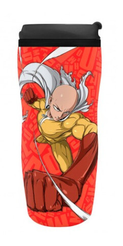Potovalni vrček One Punch Man - Saitama