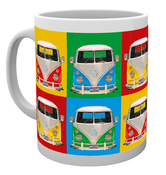 Mug VW Volkswagen Camper - Campers colours p.