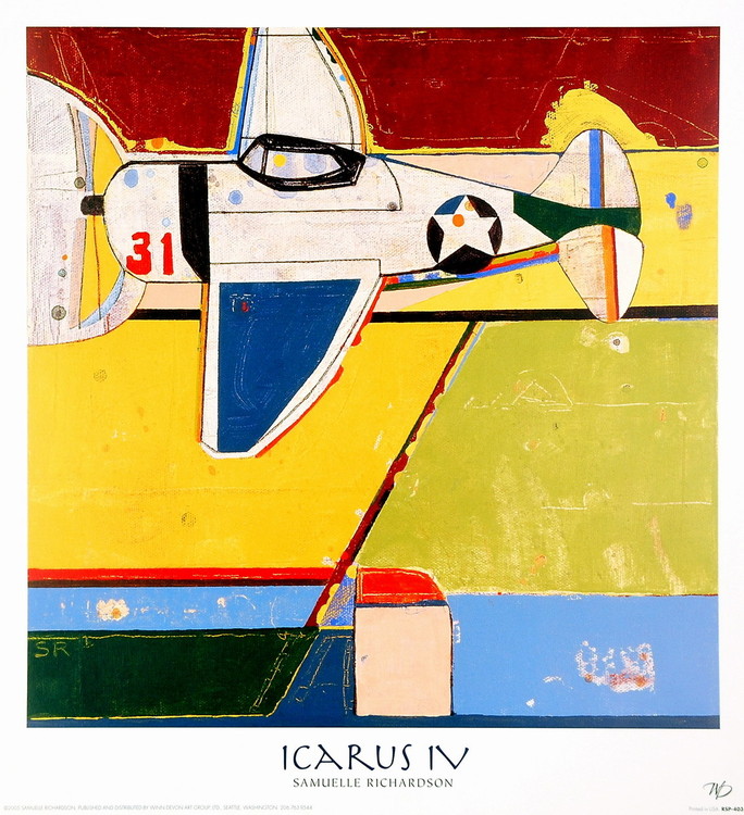 Icarus IV Art Print