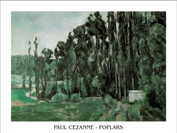 Poplars Art Print