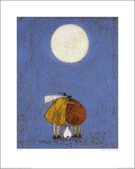 Sam Toft - A Moon To Call Their Own Art Print