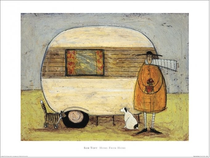 Sam Toft - Home From Home Art Print