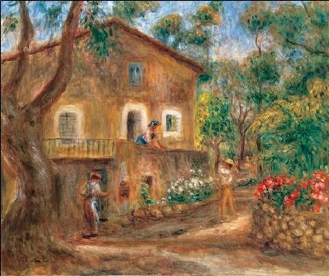 The Collette House in Cagnes, 1912 Art Print