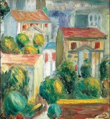 The House in Cagnes Art Print