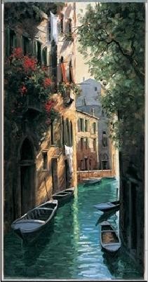 Venetian reflections Art Print