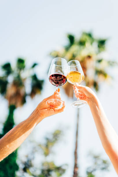 Wall Mural A close-up shot of a couple