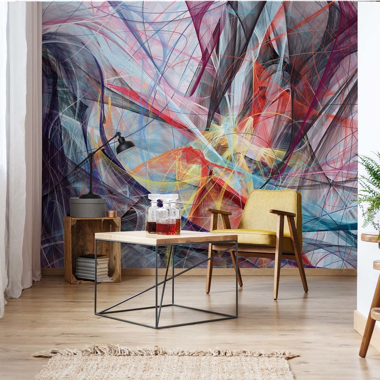 Abstract Art Wall Paper Mural | Buy at UKposters