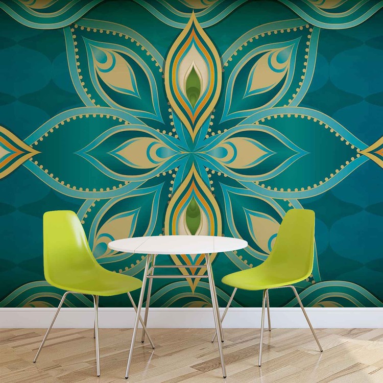 Abstract Art - Mandala Wallpaper Mural