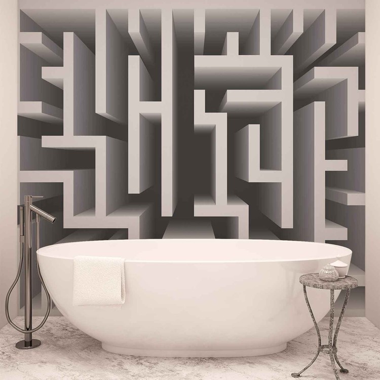 Abstract Pattern Modern Wall Paper Mural At Europosters