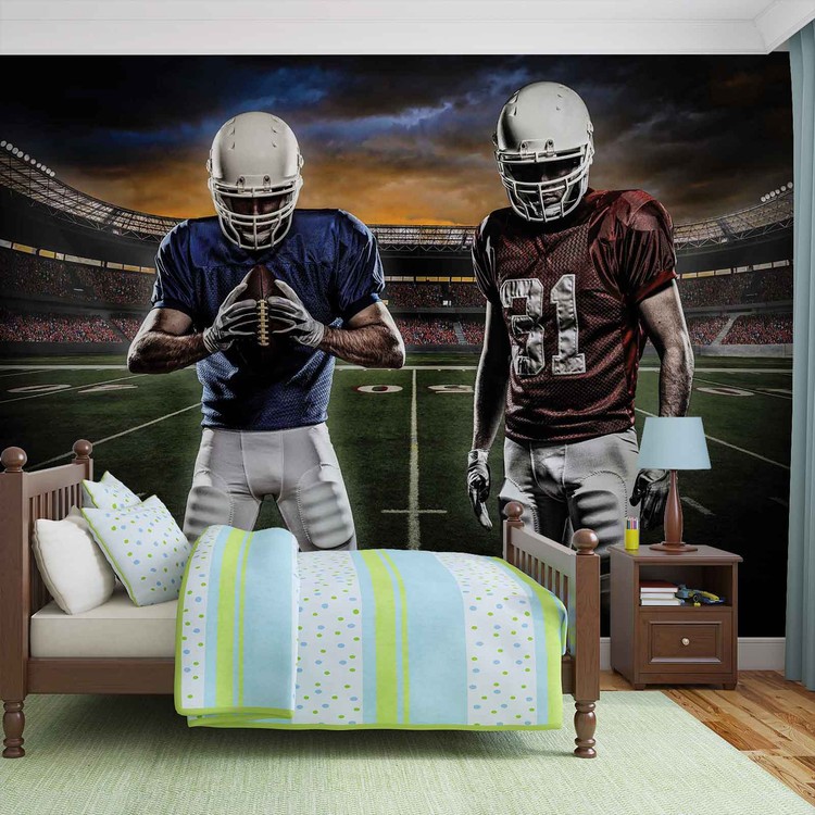 Football Stadium Wallpaper Mural