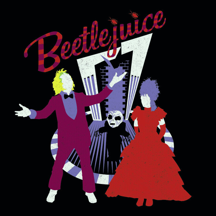 Beetlejuice hotsell art