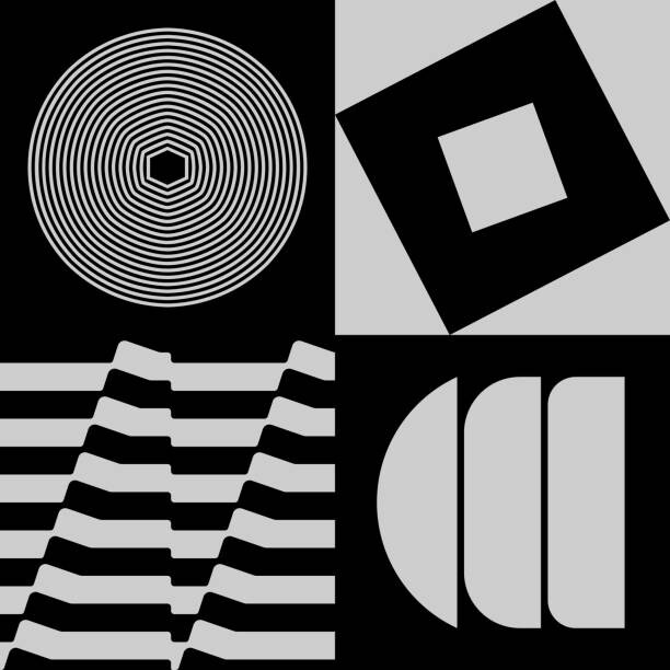 Ταπετσαρία Brutalism Design Abstract Vector Pattern