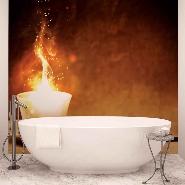 Coffee Cafe Fire Wall Paper Mural Buy at EuroPosters