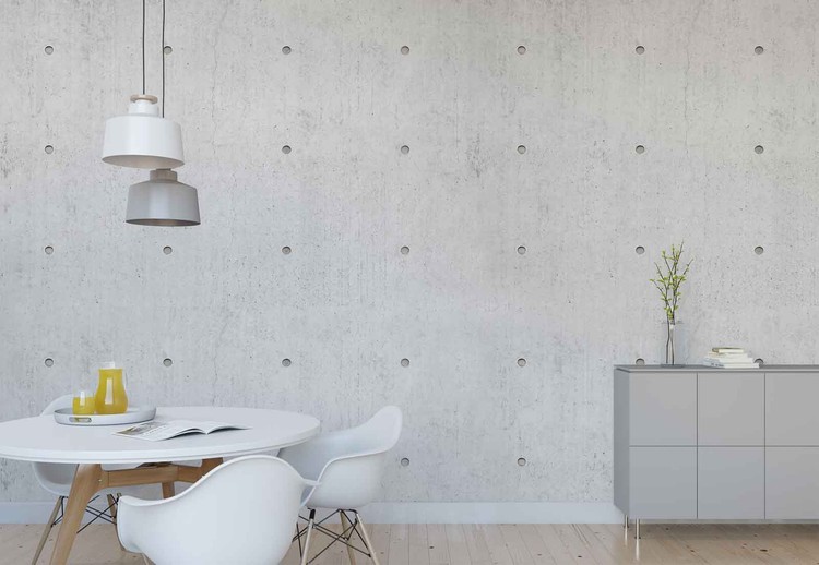 Concrete Dots Wall Paper Mural | Buy at EuroPosters