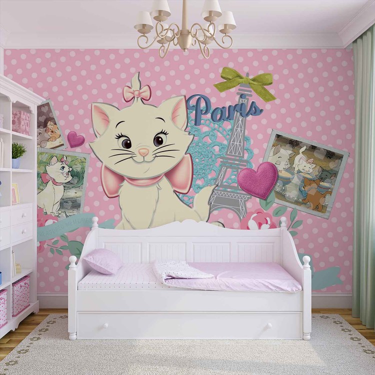 Buy Disney EuroPosters Mural Marie | at Aristocats Wall Paper