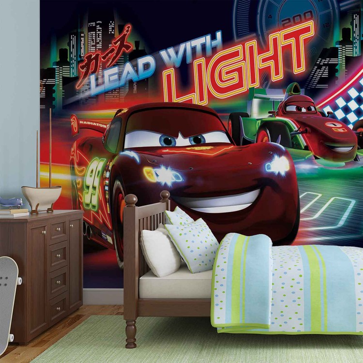 Disney Cars Lightning McQueen Bernoulli Wall Paper Mural | Buy at  EuroPosters