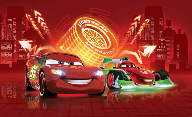 Disney Cars Lightning McQueen Bernoulli Wall Paper Mural | Buy at  EuroPosters