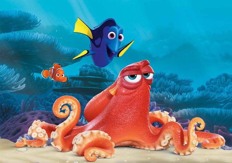 Disney Finding Nemo Dory Wall Paper Mural Buy At Europosters