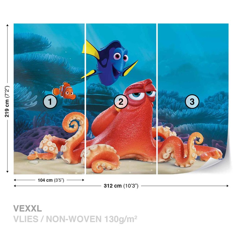 Disney Finding Nemo Dory Wall Paper Mural | Buy at EuroPosters
