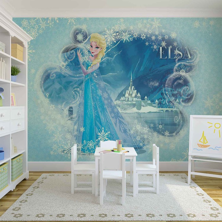 Photo Wallpaper Disney Frozen Elsa Kids Room Wall Mural Children's
