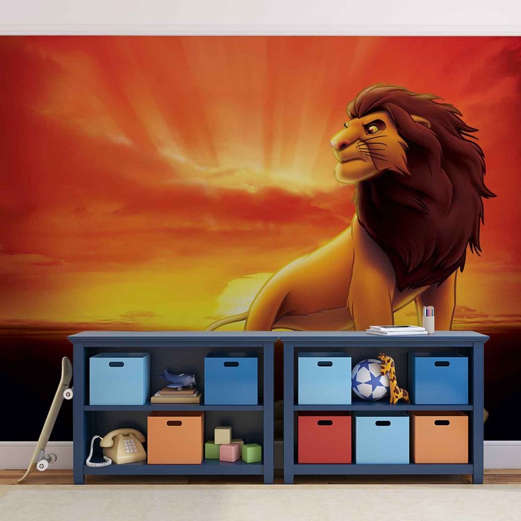 Disney Lion King Sunrise Wall Paper Mural Buy at EuroPosters