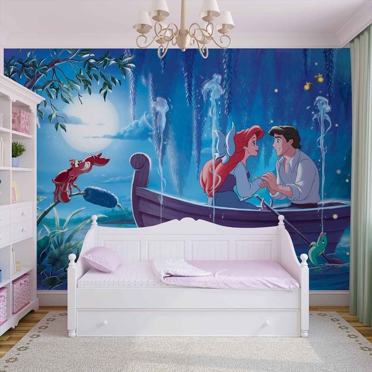 Photo Wallpaper Sea Mermaid   GIANT WALL DECOR PAPER POSTER FOR BEDROOM 