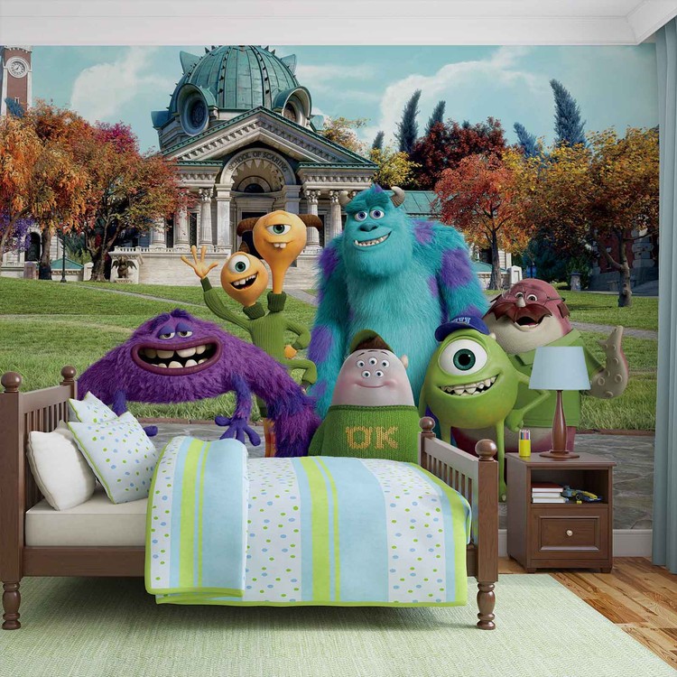 Disney Monsters Inc Wallpaper Mural