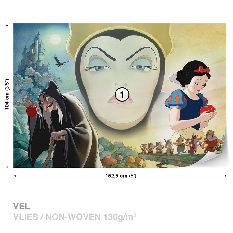 Disney Snow White Good Bad Queen Wall Paper Mural Buy At Abposters Com