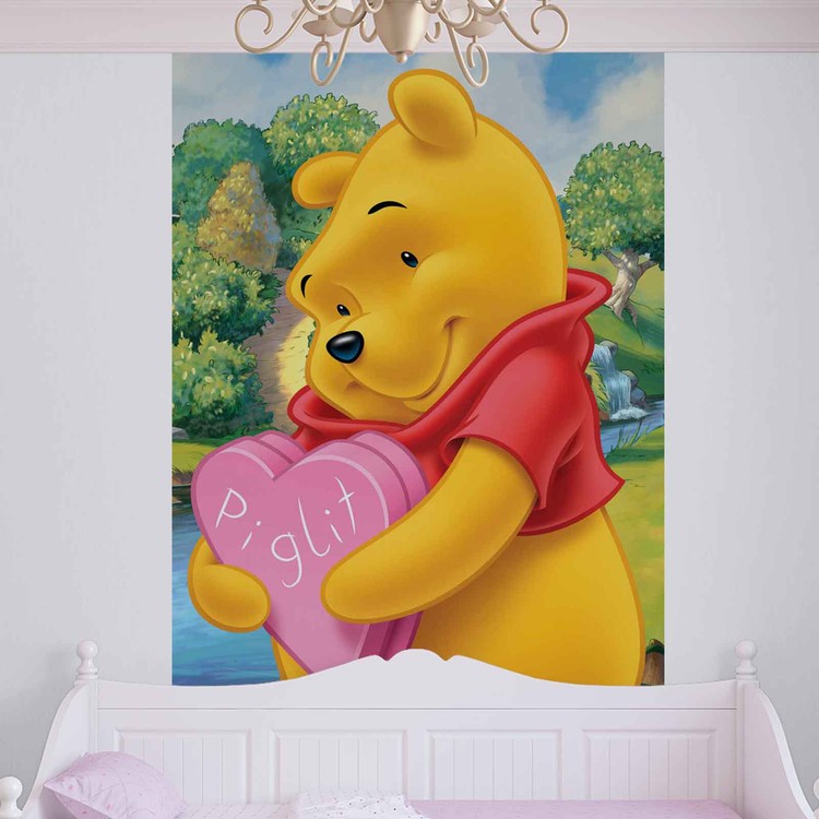 Disney Winnie Pooh Bear Wall Paper Mural Buy at EuroPosters